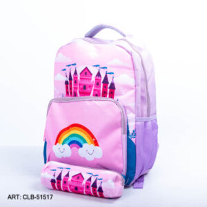 MOCHILA ESCOLAR CON CARTUCHERA CLB-51517