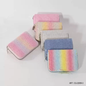 BILLETERA MULTICOLOR CHICA CQ-22009-3