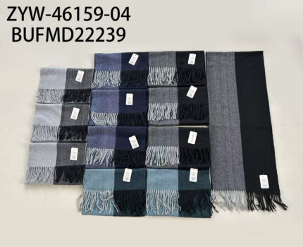 BUFANDA COLORES OSCUROS ZYW-46159-04