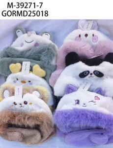 GORRO INFANTIL DE PELUCHE M-39271-7