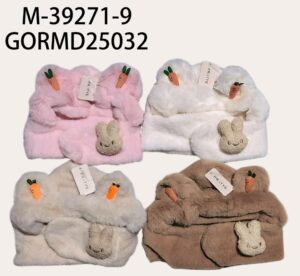 GORRO INFANTIL DE PELUCHE M-39271-9