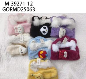 GORRO INFANTIL CON BUFANDA M-39271-12