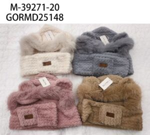 GORRO DE PELUCHE M-39271-20