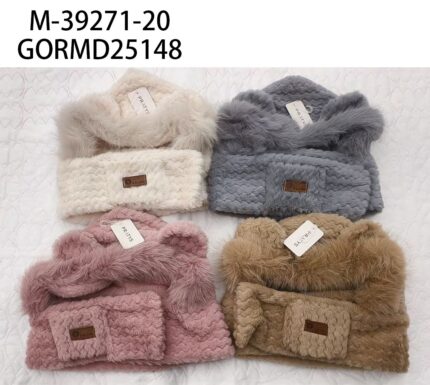 GORRO DE PELUCHE M-39271-20