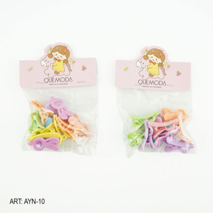 SET BROCHES DE PELO AYN-10
