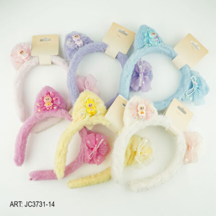 VINCHA INFANTIL DE PELUCHE JC3731-14