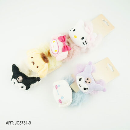 COLITA DE PELO DE PELUCHE CON DIBUJITOS JC3731-9-1200