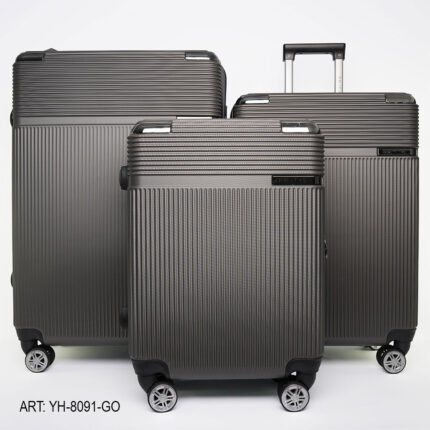 SET DE  VALIJA 3PCS 20.24.28 YH-8091-GO
