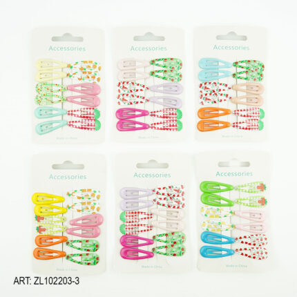 HEBILLAS TIC TAC 12PCS ZL102203-3