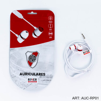 AURICULAR MINI RIVER PLATE AUC-RP01