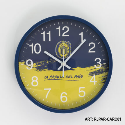 RELOJ DE PARED ROSARIO CENTRAL RJPAR-CARC01