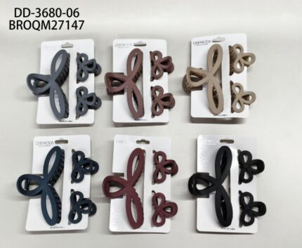 SET BROCHE DE PELO 8+4CM DD-3680-06