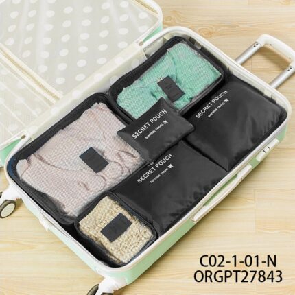 ORGANIZADOR PARA VALIJA 6PCS C02-1-01-N