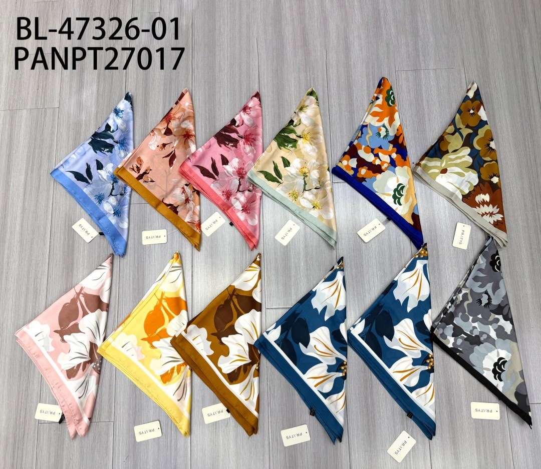 PANPT27017 PANUELO 70*70 BL-47326-01 - Imagen 1