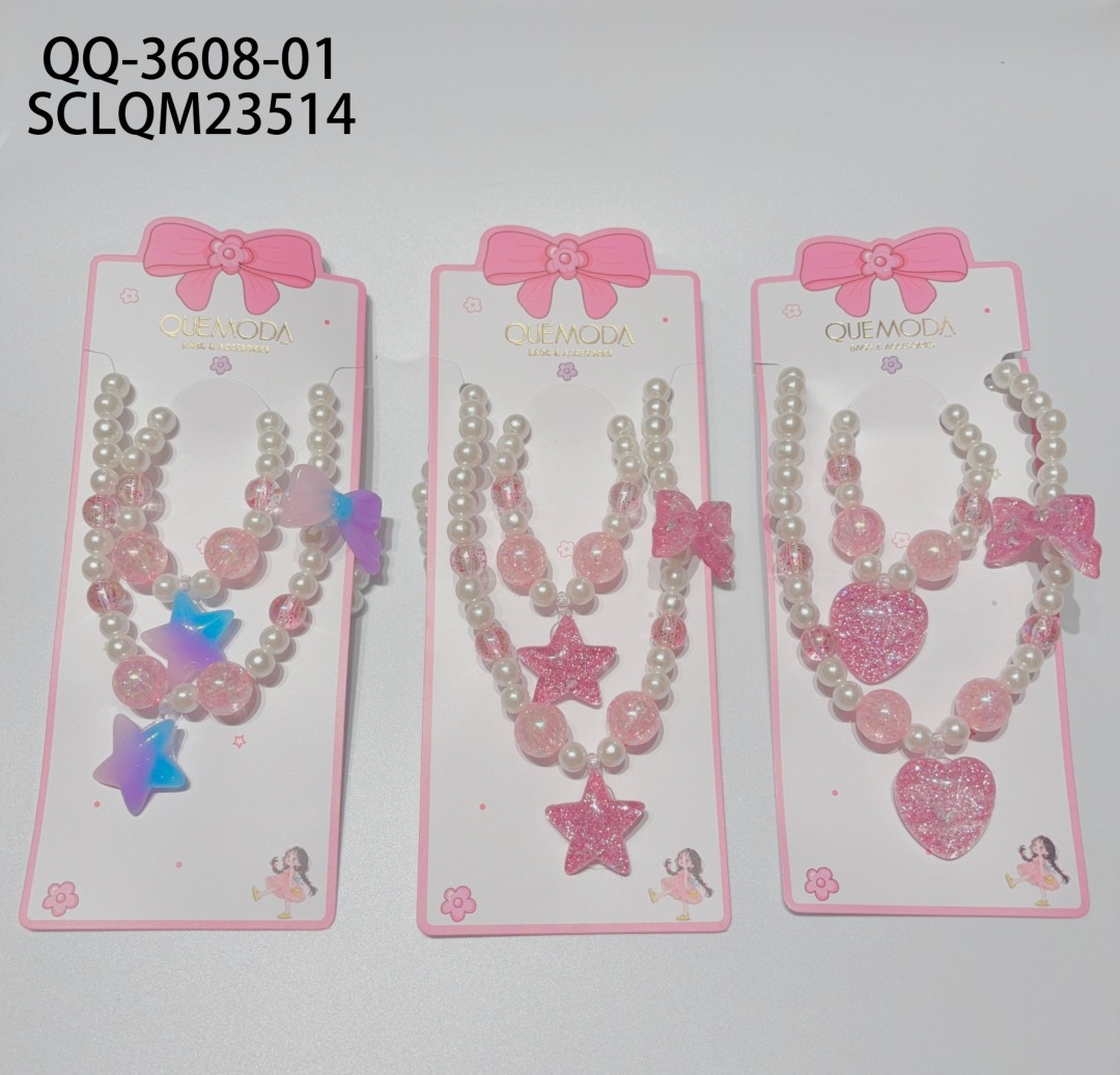 SCLQM23514 SET COLLAR PARA NENA QQ-3608-01 - Imagen 1