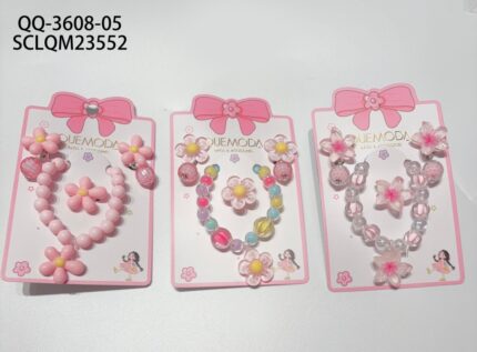 SET COLLAR PARA NINAS QQ-3608-05