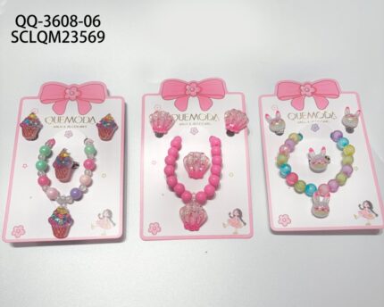 SET COLLAR PARA NINAS QQ-3608-06