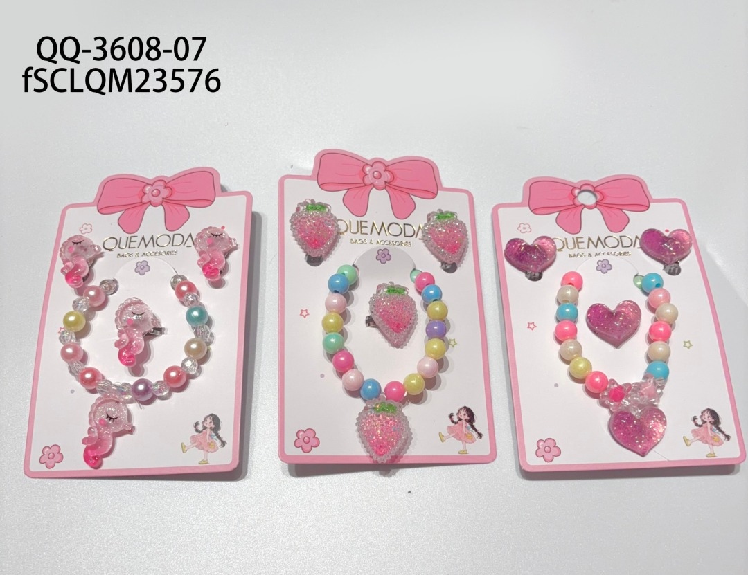 SCLQM23576 SET COLLAR PARA NINAS QQ-3608-07 - Imagen 1