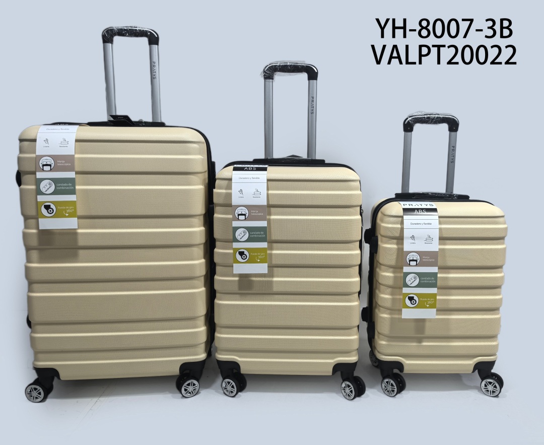 VALPT20022 JUEGO VALIJA 3PCS 20.24.28 YH-8007-3B - Imagen 1