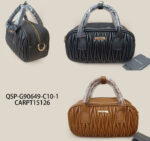 CARTERA SIMIL CUERO CORRUGADA PRATYS QSP-G90649-C10-1-30