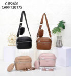 CARTERA SIMIL CUERO PRATYS CON ACCESORIO CJP2601-80