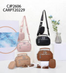 CARTERA SIMIL CUERO PRATYS CON ACCESORIO CJP2606-80