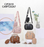 CARTERA SIMIL CUERO PRATYS CON ACCESORIO CJP2610-80