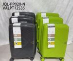 JUEGO DE VALIJA PP COLOR NEGRO 3PCS 20.24.28 JQL-PP020-N