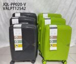 JUEGO DE VALIJA PP COLOR VERDE MANZANA 3 PCS 20.24.28 JQL-PP020-V