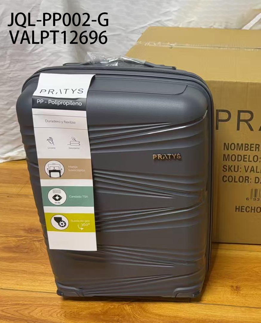 VALPT12696 VALIJA 20 PP COLOR GRIS OSCURO JQL-PP002-G-6 - Imagen 1