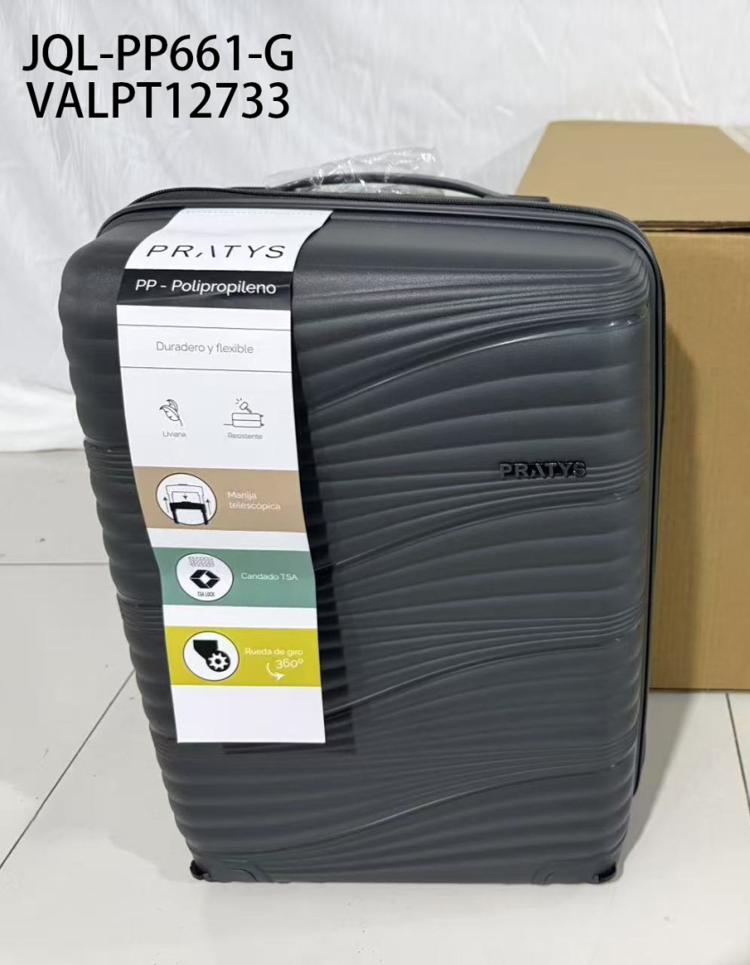 VALPT12733 VALIJA 20 PP COLOR GRIS OSCURO JQL-PP661-G-6 - Imagen 1